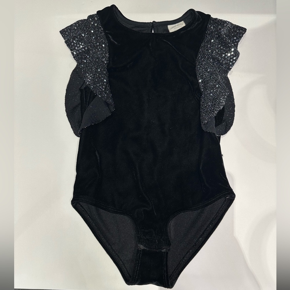 Zara kids, velvet bodysuit 7 y.o.